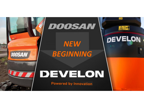 Ребрендинг Doosan: Develon - новый уровень развития строительной индустрии