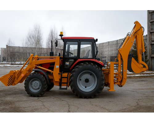 Экскаватор-бульдозер АМКОДОР 703М