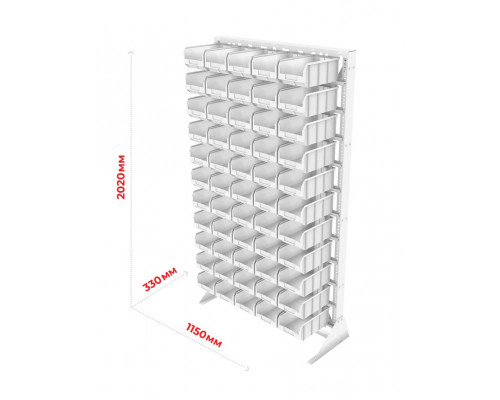 Стойка 1150х2000 Стелла-техник В1-06-02-05 односторонняя