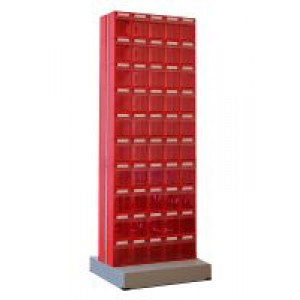 Стойка двусторонняя напольная Стелла-техник 406-00-00-10 (600х380х1650)