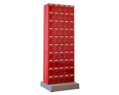 Стойка двусторонняя напольная Стелла-техник 406-00-00-10 (600х380х1650)