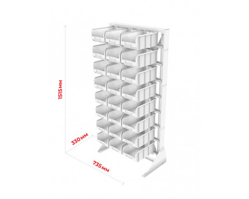 Стойка 735х1500 Стелла-техник А1-00-09-00 односторонняя