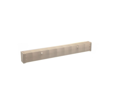 Короб откидной Стелла-техник F-600-9-B, 600х68х78 мм, 9 ячеек, бежевый, прозрачный