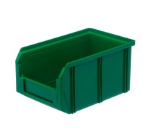 Пластиковый ящик Стелла-техник V-2-зеленый 234х149х120мм, 3,8 литра