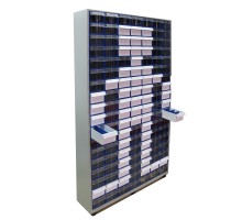 Шкаф в сборе Стелла-техник С-2-126 на 126 коробов, ЛДСП