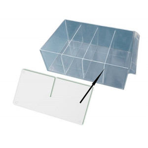 Перегородка короба Стелла-техник С-501-А-поперечная , прозрачная