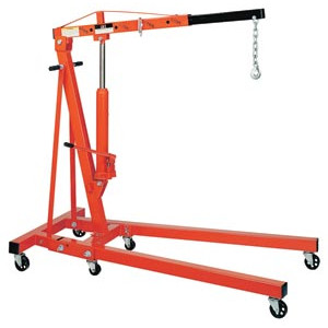 Гидравлический гаражный кран JFHC-200X (складной)