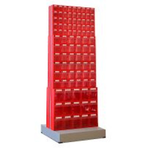 Стойка двусторонняя напольная Стелла-техник 406-05-06-03 (600х380х1650)