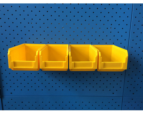 Органайзер настенный Стелла-техник V-2-650-желтый , 4 ящика V-2