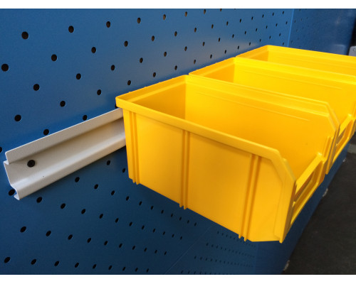 Органайзер настенный Стелла-техник V-2-650-желтый , 4 ящика V-2