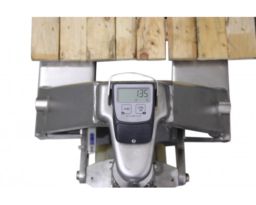 Гидравлическая тележка TISEL TZW20S нержавеющая сталь