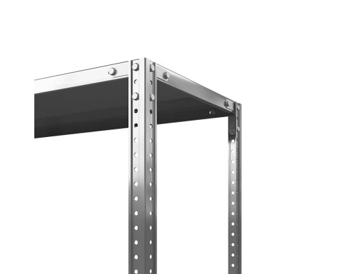 Стеллаж оцинкованный ТС Лайт, 2500x1000x500 мм., 6 полок