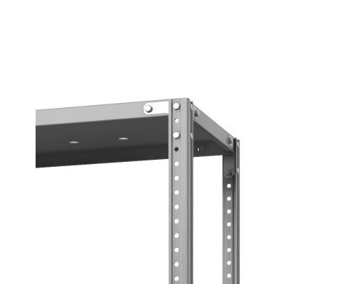 Стеллаж металлический ТС Лайт, 1500x700x500 мм. Полки: 3 шт. метал. перф.