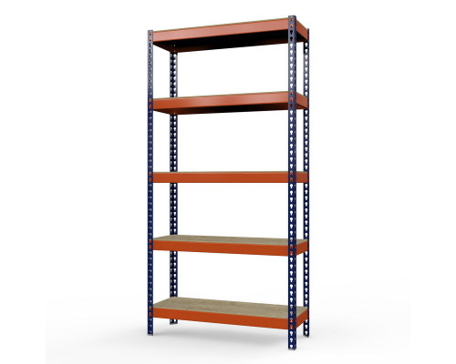 Стеллаж металлический Профи-Т 3000x1845x1005 мм. Ярусы: фанера усил. 5 шт.