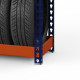 Стеллаж металлический Профи-Т для шин 2500x1540x455 мм. Ярусы:   4 шт.