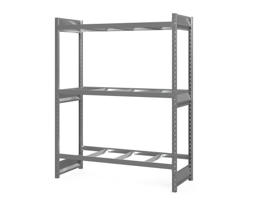 Стеллаж грузовой СГ Ультра (2000х2100х1000 мм) 3 яруса, без настила, для шин, дисков, колес