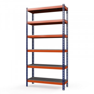 Стеллаж металлический Профи-Т 3000x1540x500 мм. Ярусы: оцинк. мет.  6 шт.