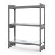 Стеллаж грузовой СГ Ультра (2000х2100х500 мм) 3 яруса, цинк
