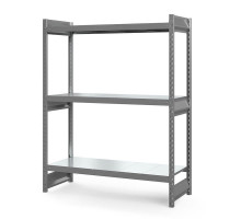Стеллаж грузовой СГ Ультра (2500х2100х1000 мм) 3 яруса, цинк