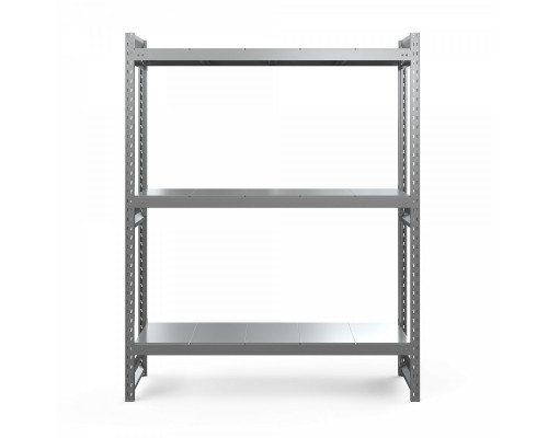 Стеллаж грузовой СГ Ультра (2000х1800х500 мм) 3 яруса, цинк