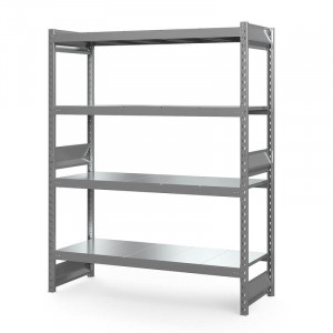 Стеллаж грузовой СГ Ультра (2000х1200х1000 мм) 4 яруса, цинк