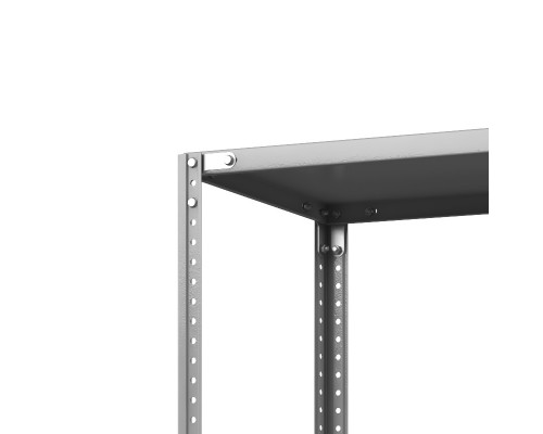 Стеллаж металлический ТС Лайт, 2000x700x400 мм. Полки: 4 шт. метал.