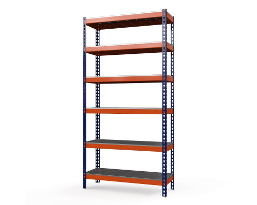 Стеллаж металлический Профи-Т 3000x1540x455 мм. Ярусы: оцинк. мет. перф. усил. 6 шт.