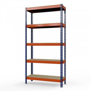 Стеллаж металлический Профи-Т 3000x1540x770 мм. Ярусы: фанера 5 шт.