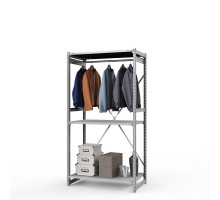 Стеллаж металлический ТСУ Универсал, 2000x1060x500 мм.Штанги: 1шт. Полки: метал. 3 шт.