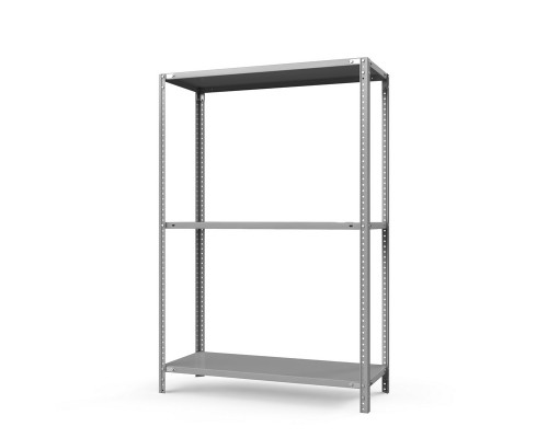 Стеллаж металлический ТС Лайт, 1800x1000x300 мм. Полки: 3 шт. метал.