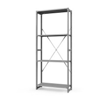 Стеллаж металлический ТСУ Универсал, 2200x1060x400 мм. Полки: метал. 6 шт.