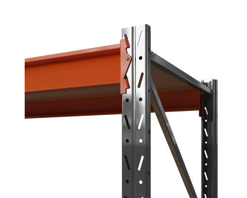 Стеллаж металлический Оптима, 3000x1250x785 мм. Ярусы: 4 шт. фанера