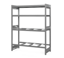 Стеллаж грузовой СГ Ультра (2500х1200х500) 4 яруса, без настила, для шин, дисков, колес