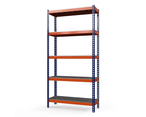 Стеллаж металлический Профи-Т 3000x1845x455 мм. Ярусы: оцинк. мет. перф.  5 шт.