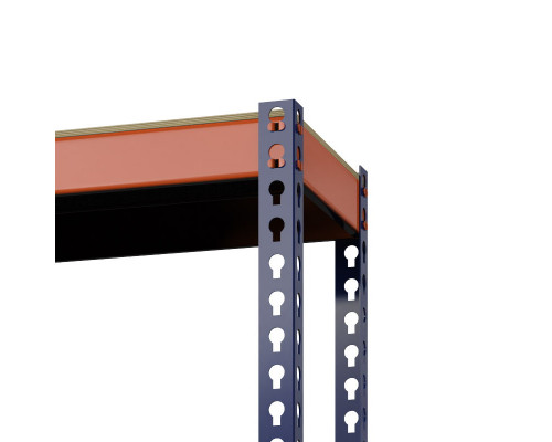 Стеллаж металлический Профи-Т 2500x1540x655 мм. Ярусы: фанера 5 шт.