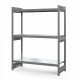 Стеллаж грузовой СГ Ультра (2500х1200х500 мм) 3 яруса, цинк