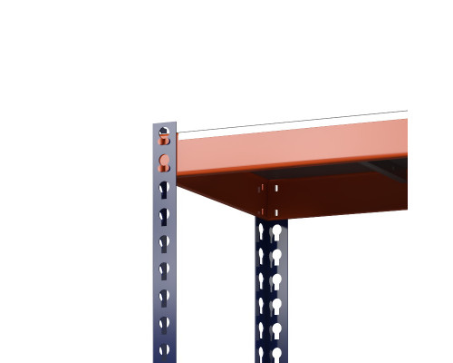 Стеллаж металлический Профи-Т 2000x1540x500 мм. Ярусы: оцинк. мет.  4 шт.