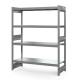 Стеллаж грузовой СГ Ультра (2000х1500х800 мм) 4 яруса, цинк