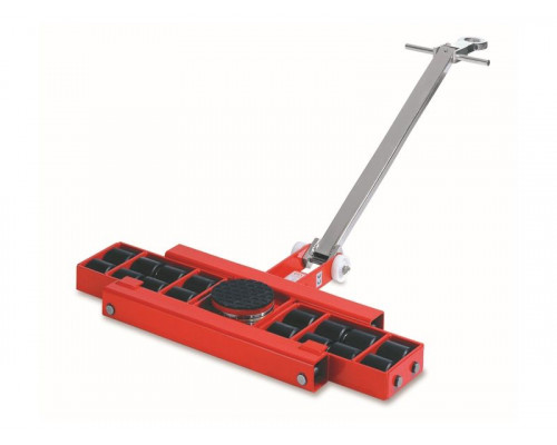 Роликовая платформа поворотная TOR X16 г/п 16 т (с ручкой)