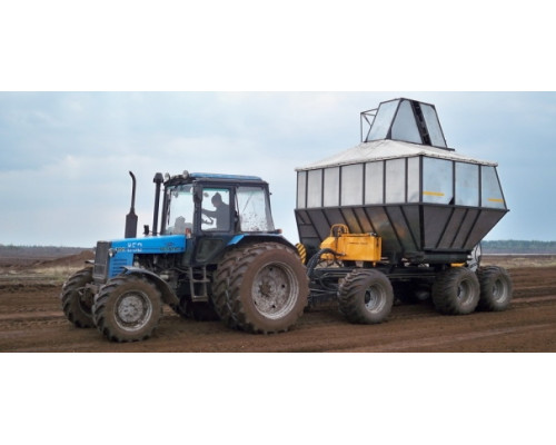 Машина для уборки торфа АМКОДОР АТУ-20