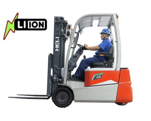 Электропогрузчик 1,6 т HELI CPD16SQ G3 (3-х опорный)